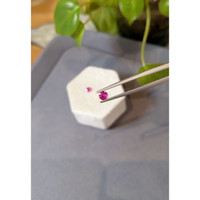 0.49 Ct.Tw.Total Carat Weight Pinkish Red Ruby Pair from Mozambique Life Style