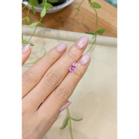 0.95&nbsp;Ct.Tw.Total Carat Weight Purplish Pink Sapphire Pair from Ceylon (Sri Lanka) Life Style