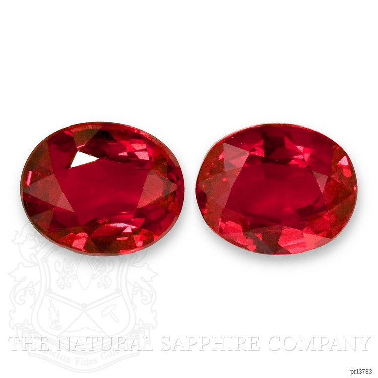 2.58 Ct.Tw. Ruby Pair from Mozambique
