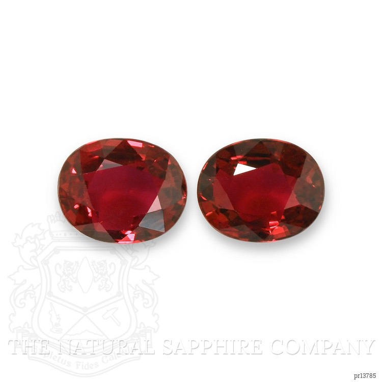2.44 Ct.Tw. Ruby Pair from Mozambique