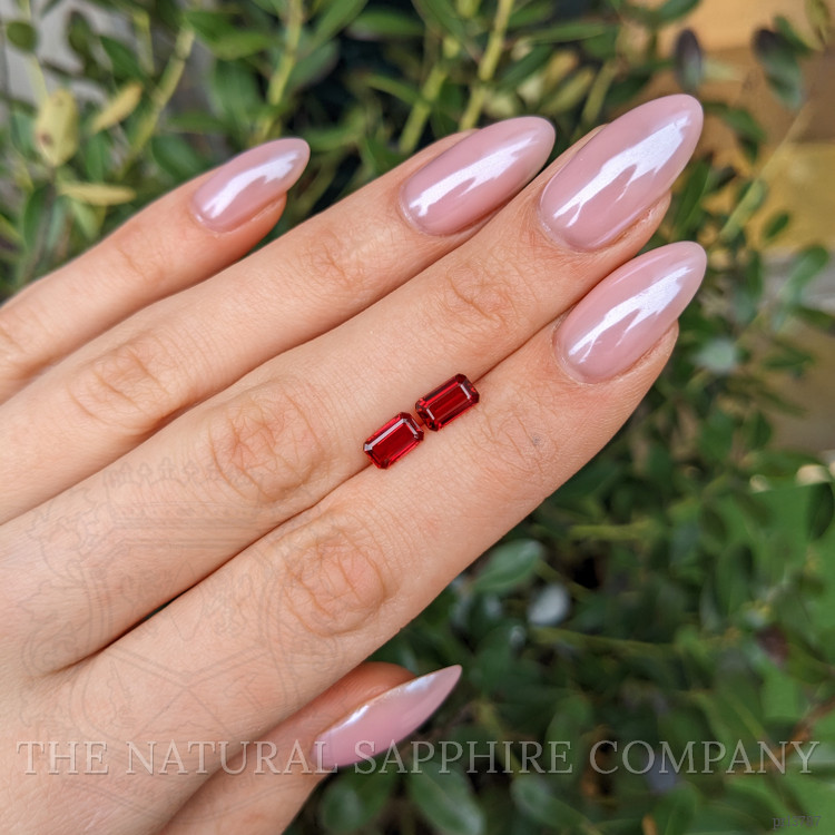 2.09 Ct.Tw. Ruby Pair from Mozambique