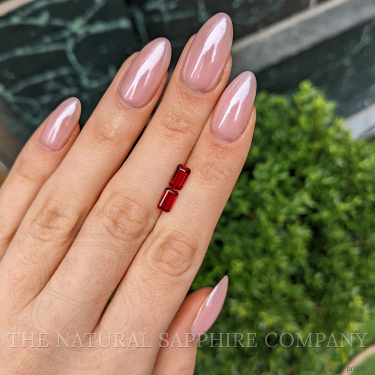 2.09 Ct.Tw. Ruby Pair from Mozambique