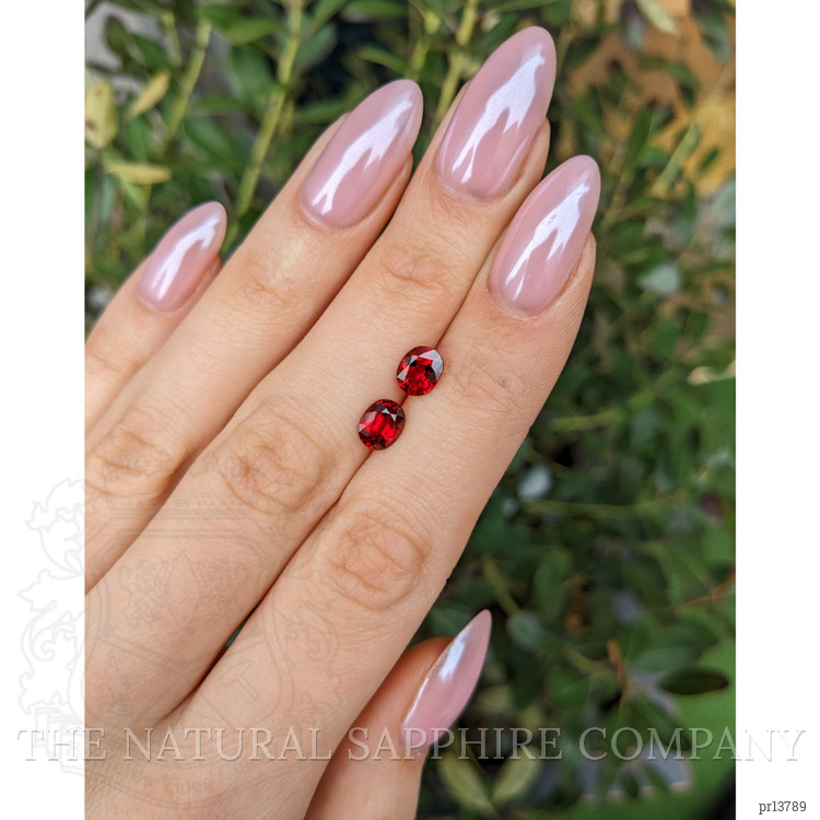 2.44 Ct.Tw. Ruby Pair from Mozambique