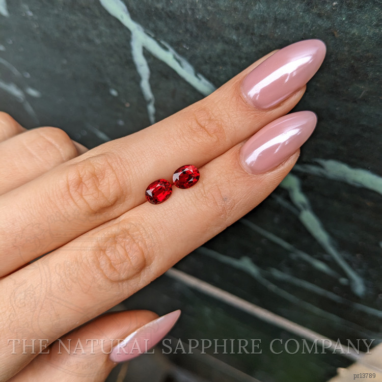 2.44 Ct.Tw. Ruby Pair from Mozambique
