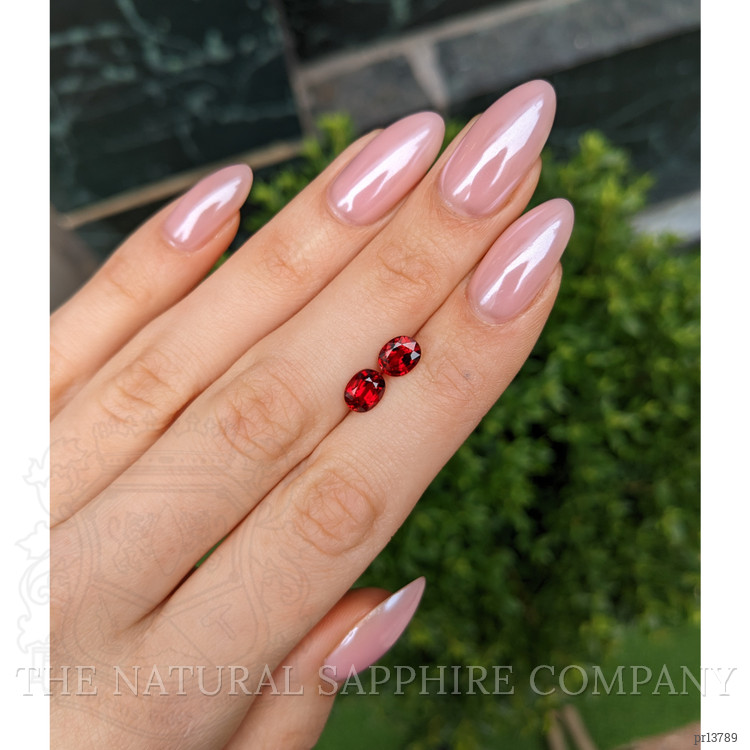 2.44 Ct.Tw. Ruby Pair from Mozambique
