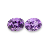 13.13&nbsp;Ct.Tw.Total Carat Weight Purple Amethyst Pair from Ceylon (Sri Lanka) Video