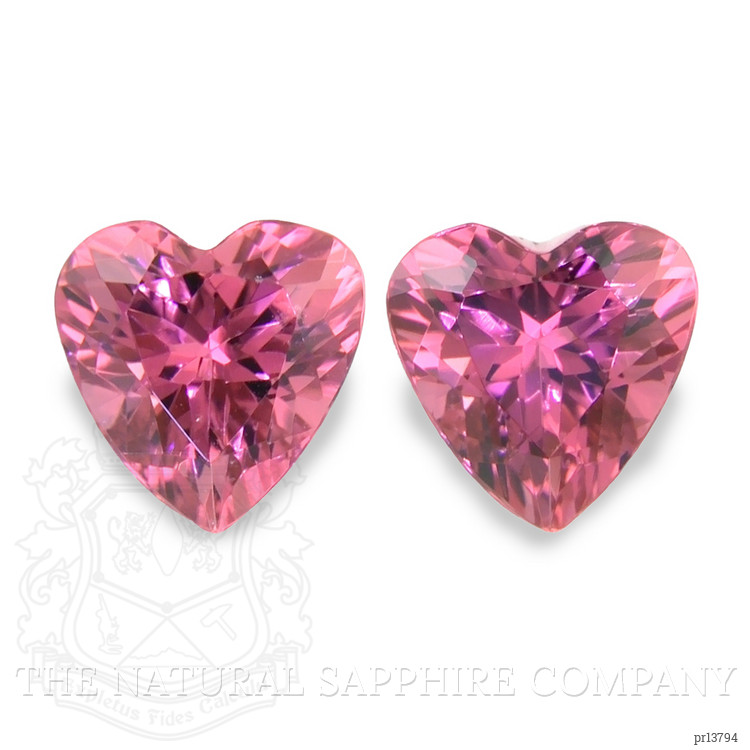 2.31 Ct.Tw. Pink Tourmaline Pair from Mozambique