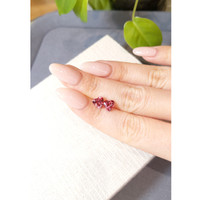 2.31&nbsp;Ct.Tw.Total Carat Weight Pink Tourmaline Pair from Mozambique Life Style
