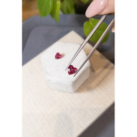2.31 Ct.Tw.Total Carat Weight Pink Tourmaline Pair from Mozambique Life Style