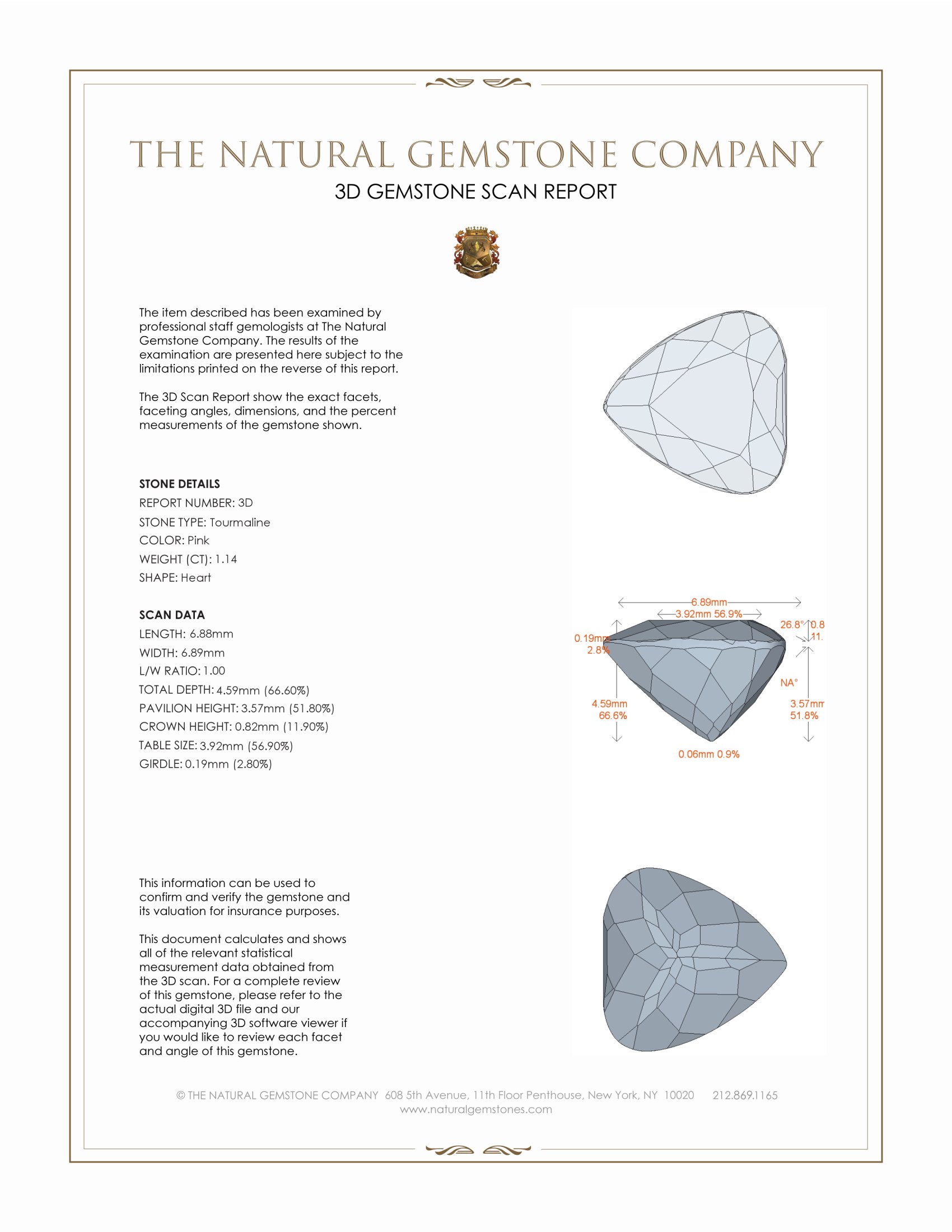 2.31 Ct.Tw. Pink Tourmaline Pair from Mozambique