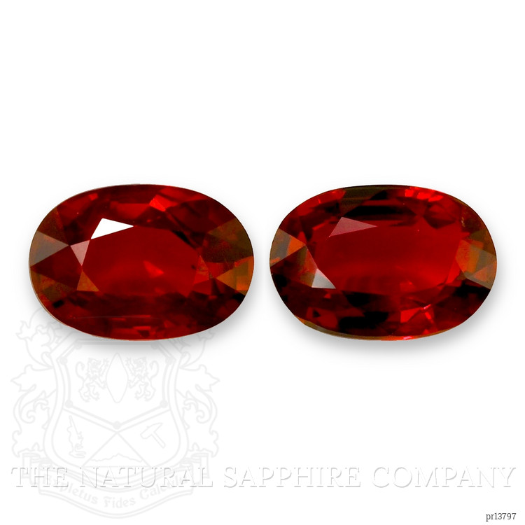 4.28 Ct.Tw. Ruby Pair from Mozambique