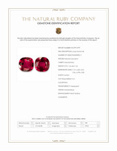 2.52&nbsp;Ct.Tw.Total Carat Weight Ruby Pair from Mozambique Scan Report
