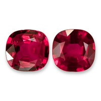 2.52&nbsp;Ct.Tw.Total Carat Weight Ruby Pair from Mozambique Video