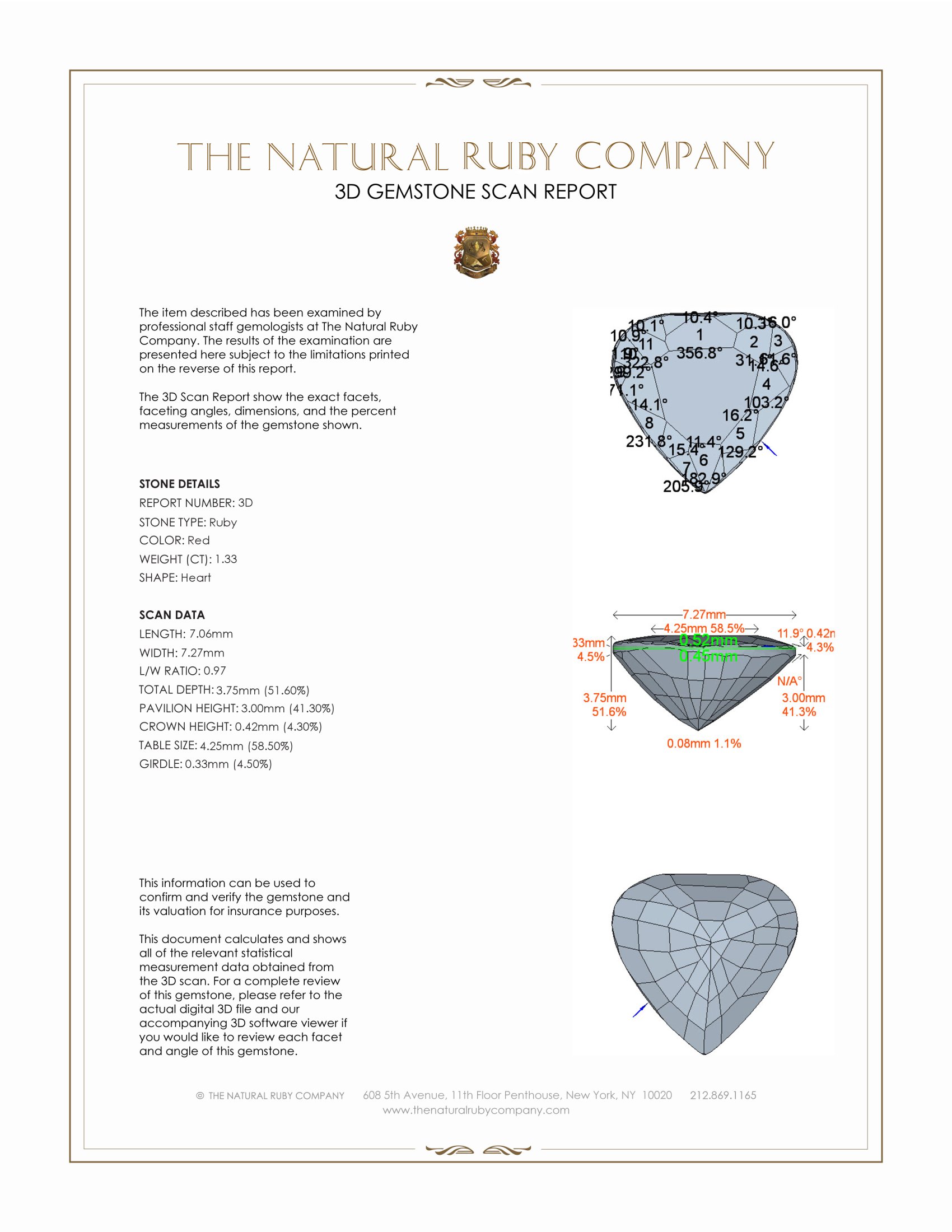 2.69 Ct.Tw. Ruby Pair from Mozambique