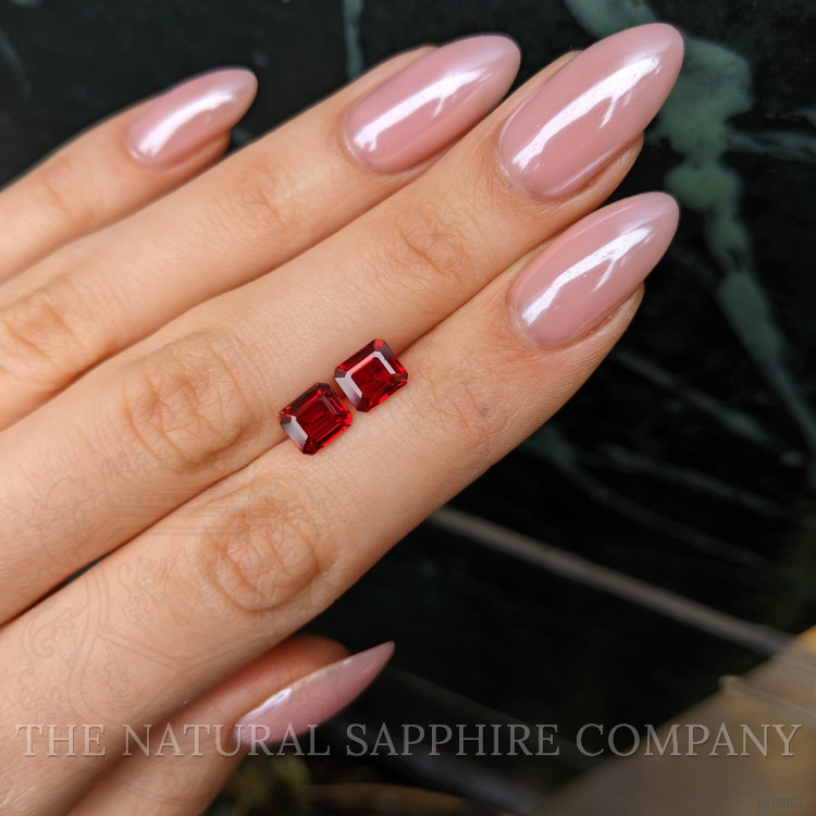 3.03 Ct.Tw. Ruby Pair from Mozambique