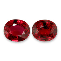 4.29&nbsp;Ct.Tw.Total Carat Weight Ruby Pair from Mozambique Video