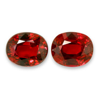 4.48 Ct.Tw.Total Carat Weight Ruby Pair from Mozambique Video