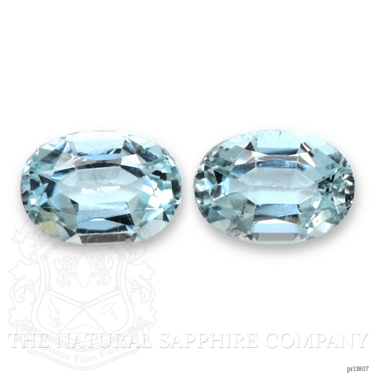 1.48 Ct.Tw. Blue Aquamarine Pair from Brazil