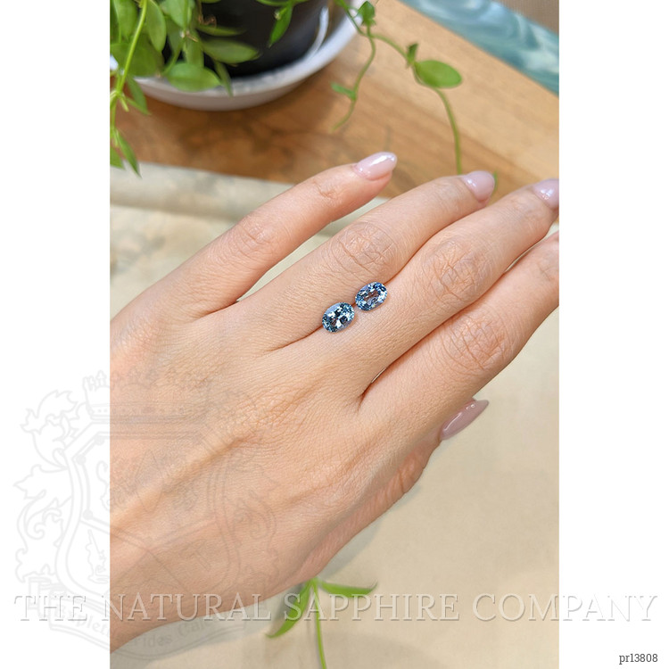 1.81 Ct.Tw. Blue Aquamarine Pair from Brazil