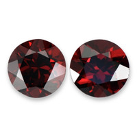 8.21&nbsp;Ct.Tw.Total Carat Weight Red Garnet Pair from Tanzania Video