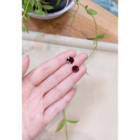 5.40&nbsp;Ct.Tw.Total Carat Weight Red Garnet Pair from Tanzania Life Style