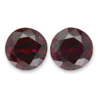 7.14&nbsp;Ct.Tw.Total Carat Weight Pinkish Purple Rhodolite Garnet Pair from Tanzania Video