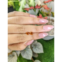 0.95&nbsp;Ct.Tw.Total Carat Weight Madeira Citrine Pair from Brazil Life Style