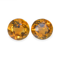 0.94 Ct.Tw. Round Madeira Citrine Pair