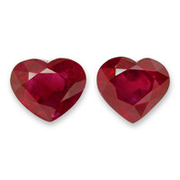 8.08&nbsp;Ct.Tw.Total Carat Weight Ruby Pair from Burma (Myanmar) Video