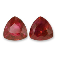 3.38&nbsp;Ct.Tw.Total Carat Weight Ruby Pair from Burma (Myanmar) Video