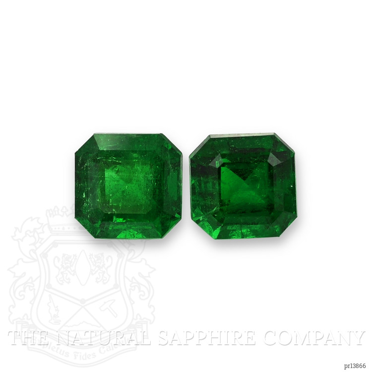 9.33 Ct.Tw. Emerald Pair from Zambia