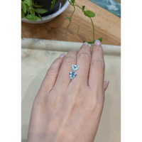 2.27&nbsp;Ct.Tw.Total Carat Weight Blue Aquamarine Pair from Madagascar Life Style