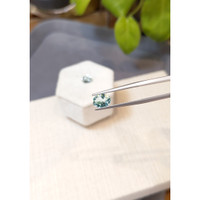 2.00 Ct.Tw.Total Carat Weight Blue Aquamarine Pair from Madagascar Life Style