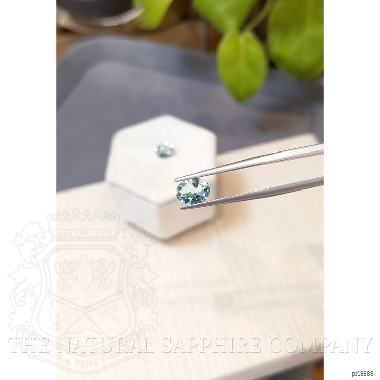 2.00 Ct.Tw. Blue Aquamarine Pair from Madagascar