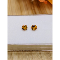 0.93&nbsp;Ct.Tw.Total Carat Weight Orange Madeira Citrine Pair from Brazil Life Style