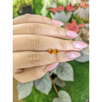0.94&nbsp;Ct.Tw.Total Carat Weight Yellowish Orange Madeira Citrine Pair from Brazil Life Style