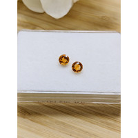 0.78&nbsp;Ct.Tw.Total Carat Weight Orange Madeira Citrine Pair from Brazil Life Style