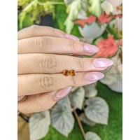 0.92 Ct.Tw.Total Carat Weight Orange Madeira Citrine Pair from Brazil Life Style