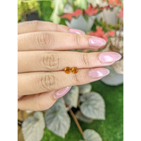0.87&nbsp;Ct.Tw.Total Carat Weight Orange Madeira Citrine Pair from Brazil Life Style
