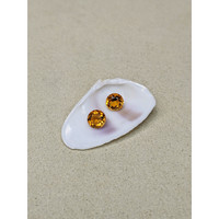 0.98&nbsp;Ct.Tw.Total Carat Weight Yellowish Orange Madeira Citrine Pair from Brazil Life Style