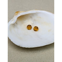 0.82&nbsp;Ct.Tw.Total Carat Weight Orangish Yellow Madeira Citrine Pair from Brazil Life Style