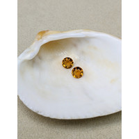 0.82&nbsp;Ct.Tw.Total Carat Weight Yellowish Orange Madeira Citrine Pair from Brazil Life Style