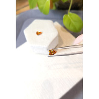 2.40 Ct.Tw.Total Carat Weight Orange Spessartite Garnet Pair from Namibia Life Style