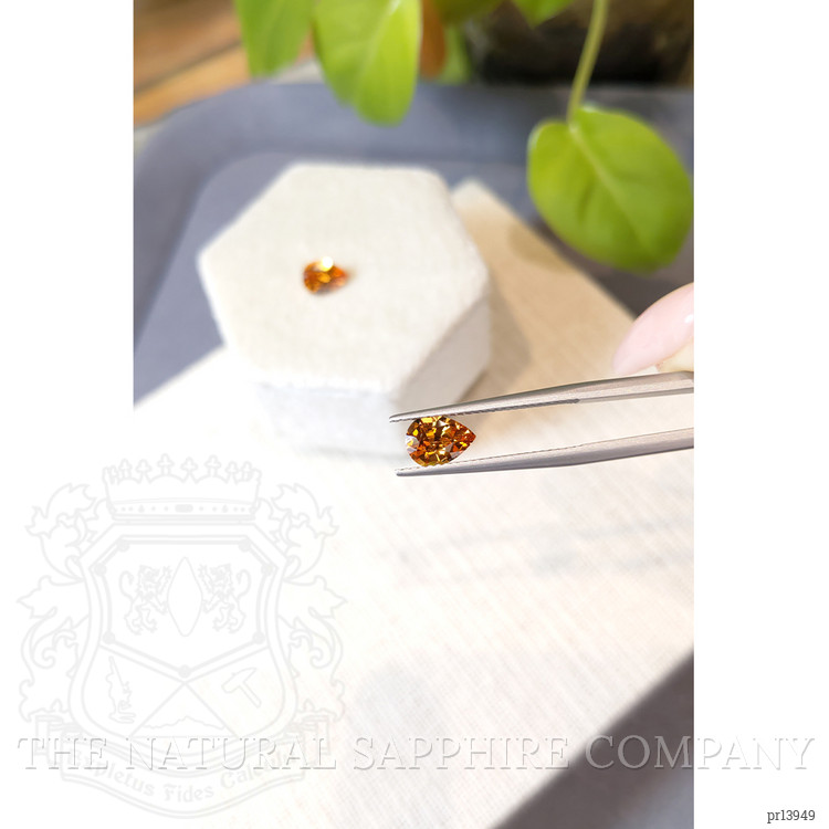 2.40 Ct.Tw. Orange Spessartite Garnet Pair from Namibia