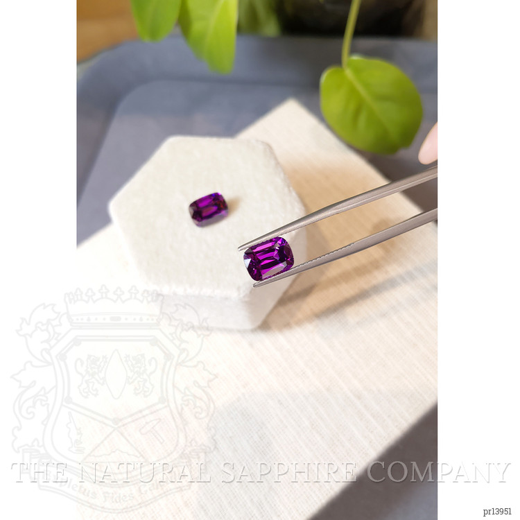 5.68 Ct.Tw. Purple Garnet Pair from Mozambique