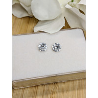 2.11&nbsp;Ct.Tw.Total Carat Weight White Zircon Pair from Ceylon (Sri Lanka) Life Style