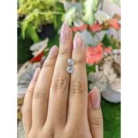 2.25&nbsp;Ct.Tw.Total Carat Weight Zircon Pair from Ceylon (Sri Lanka) Life Style