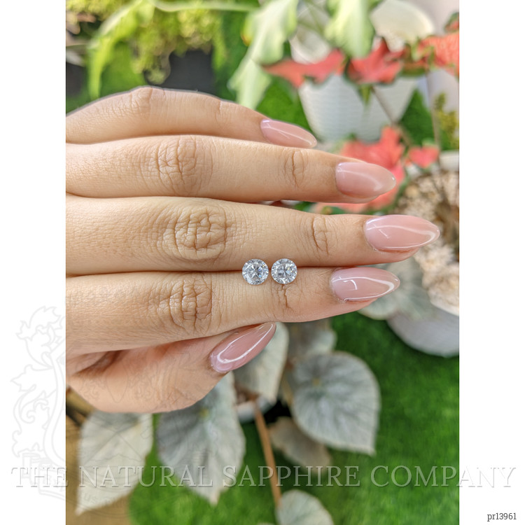 2.25 Ct.Tw. Zircon Pair from Ceylon (Sri Lanka)