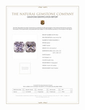 1.16 Ct.Tw.Total Carat Weight Purplish Grey Spinel Pair from Ceylon (Sri Lanka) Scan Report