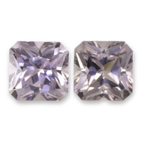 1.16&nbsp;Ct.Tw.Total Carat Weight Purplish Grey Spinel Pair from Ceylon (Sri Lanka) Video
